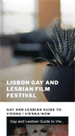 Mobile Screenshot of lisbonfilmfest.org